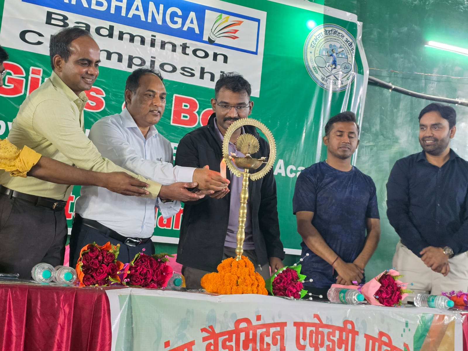 Darbhanga Badminton Academy team